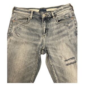 Anthropologie Pilcro and the Letterpress Slim boyfriend Jeans Size 28 Distressed